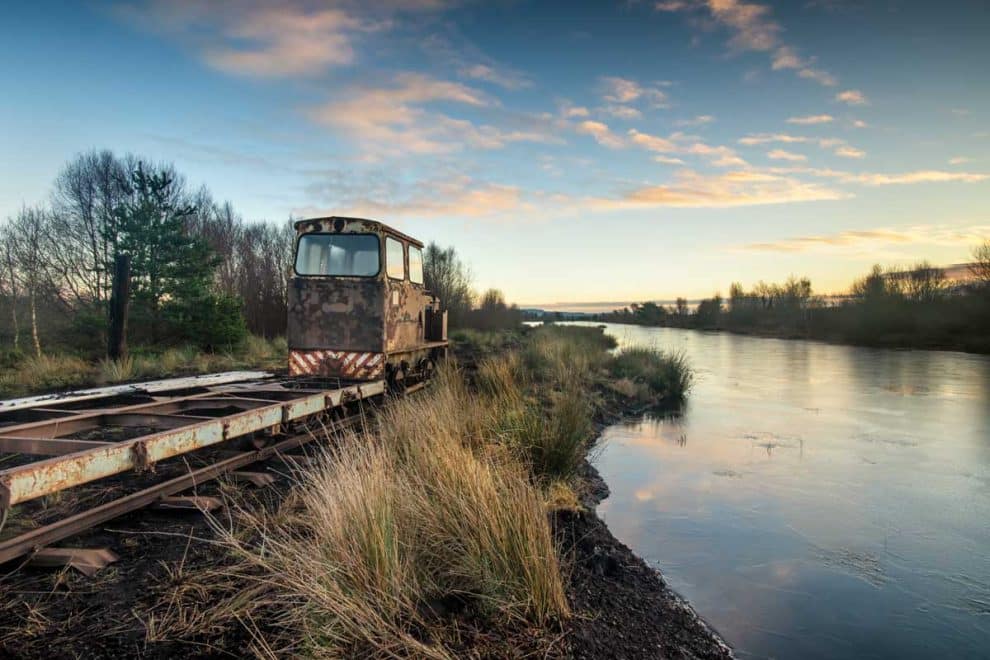 Loco Sunset Lullymore Heritage Park