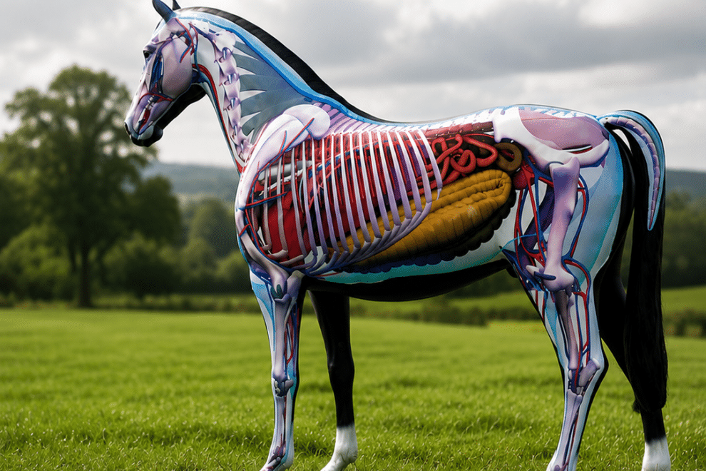 Anatomical horse