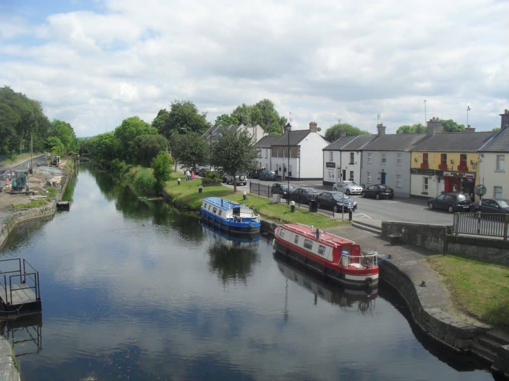 Barges on the Grand Canal at Sallins, Co. Kildare